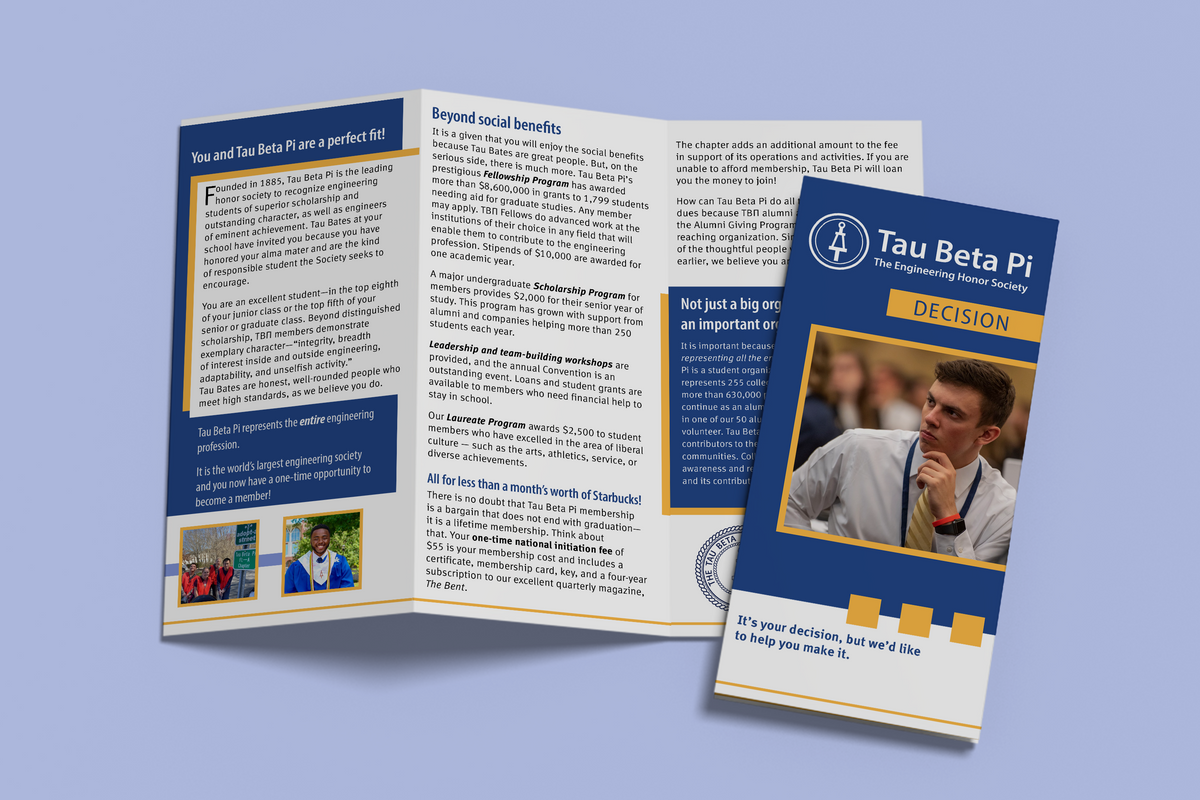 Decision Brochures Tau Beta Pi