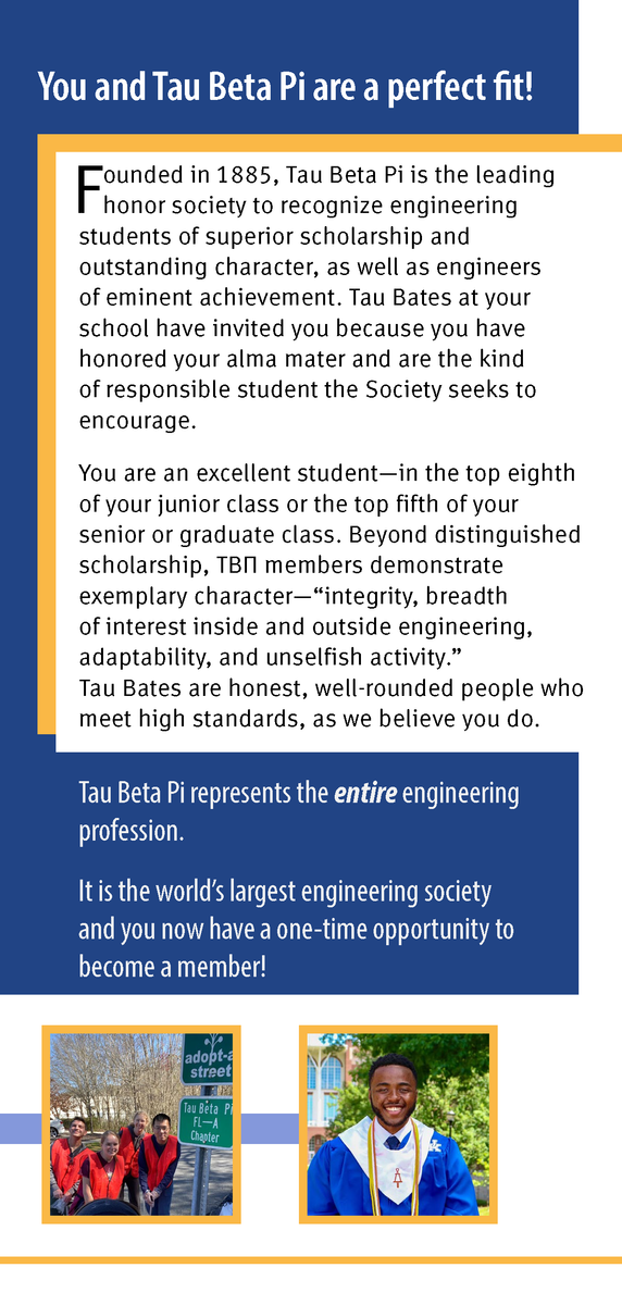 Decision Brochures Tau Beta Pi